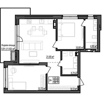 Продаж 2к Квартира Яновського вулиця ЖК Park House