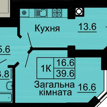 Центральний проспект - 1к квартира, заселений будинок ЖК Софія Резиденс