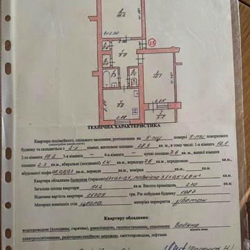 Продається 2-К квартира