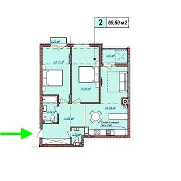 Збудована новобудова в зеленій зоні — 2 кімнати, $77,000, Бузковий 1 ЖК Бузковий 1