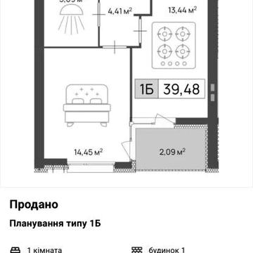 Квартира в ЖК «Пастерівський» ЖК Пастерівський