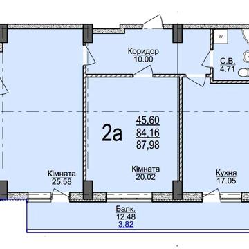 Продам 2к квартиру ЖК СВЯТОТРОЇЦЬКИЙ | бул. Шевченка, 202 | ЖК СВЯТОТРОЇЦЬКИЙ