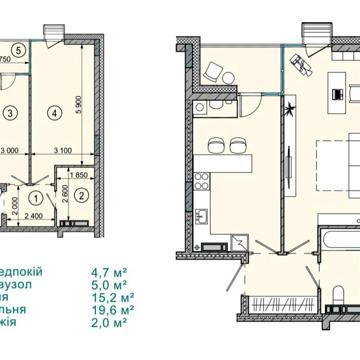 Власник. Продам 1 к квартиру, с. Софіївська Борщагівка, ЖК Sense City ЖК Sense City