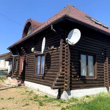Сертифікат- ТАК! Жилий зруб з газом, біля озера! БЕЗ КОМІСІЇ