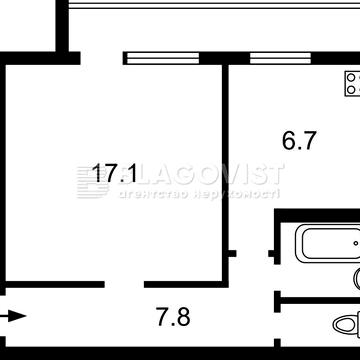 Продаж 1к квартири Омеляновича-Павленка (Суворова), 18/20 м. Печерськ