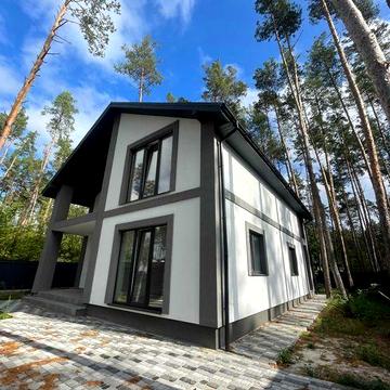 БЕЗ %. Будинок в лісі 186 м2, 7 с. землі, с. Путрівка.