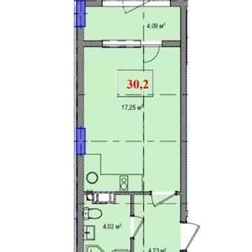 Продам Смарт квартиру 30,2 м² у новобудові, Теремки-2, акційна ціна! ЖК LIBERTY PARK