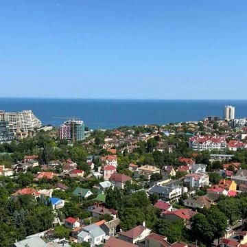 ЖК Лимнос.вид на море, фонтан, аркадия ЖК Лимнос