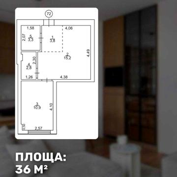 Тиса Renovation: сучасний апартамент у кроковій доступності до всього ЖК Тиса Renovation