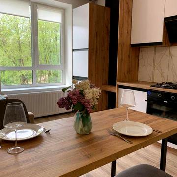 Стильна 1-кімнатна квартира з дизайнерським ремонт ЖК Молодість