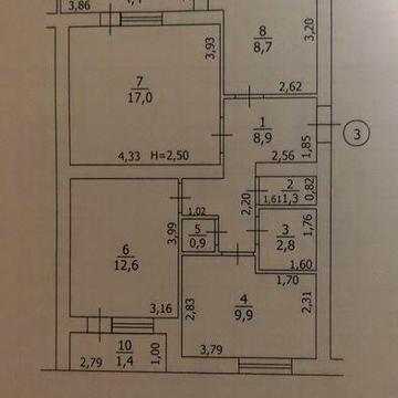 Продам 3-км квартиру