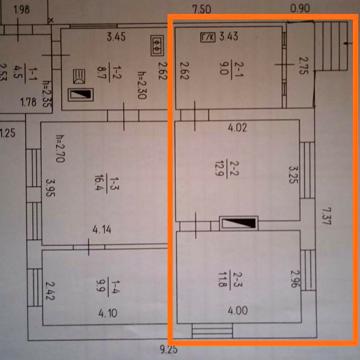 Продам 1/2 будинку з газом, р-н Кут, вул. Орєшкова