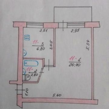 Продам 1-кімнатну квартиру в м.Златопіль Харківської області ЖК 1-2 мікрорайон