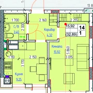 Продам однокімнатну квартиру в ЖК Добре місто (власник) ЖК Добре місто Крюківщина