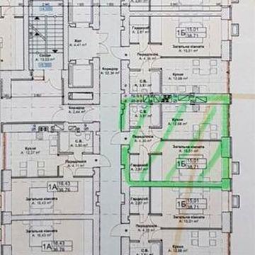 Продаж 1 к квартири 38.71м2 Буча ЖК «Континент» ЖК «Континент»