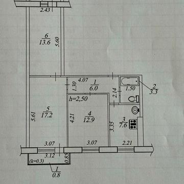 Продам 3-комнатную квартиру пр. Слобожанский 65 (правда)