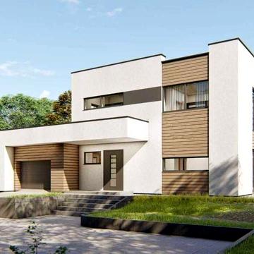 Будинок 145 м2 + тераса (20 м2) + навіс (50 м2) під авто