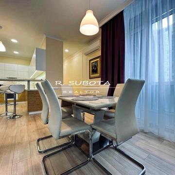 4к студия ЖК Панорама 190м2 c паркингом нагорка Славия Славный