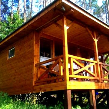 Рибальський будиночок у живпвісному місці