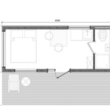 Модульний будинок Ісландія 17,5 (Лего)