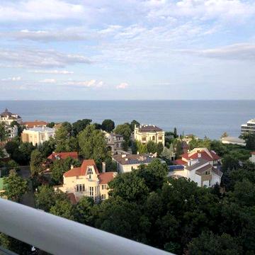 2к квартира с видом на море в ЖК Корфу. 10 станция Фонтана. ЖК Корфу