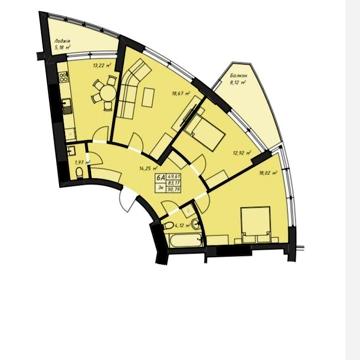 3 кімнатна квартира на ВИПЛАТУ. Ціна від забудовника ЖК Ambe ЖК Amber Park