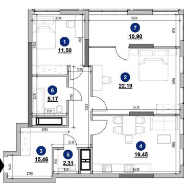 єОселя Продаж 2к квартири в ЖК Nordica Residence РОЗТЕРМІНУВАННЯ Липки ЖК Nordica Residence
