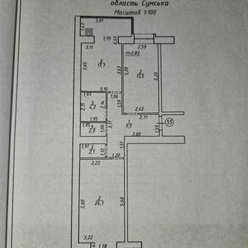 Продам 2х кімнатну квартиру ЖК ЖЕ Зарічний