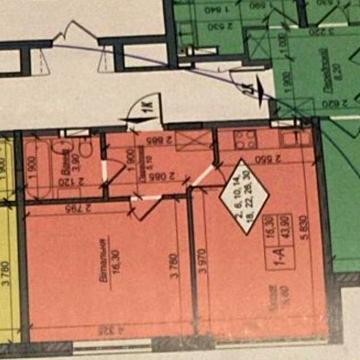 1-кімнатна квартира в ЖК “Нові Теремки” — $28000 сдача кінець 2026 . ЖК Нові Теремкі