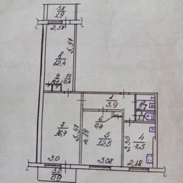 Продажа 3 кв на Пр Мира.