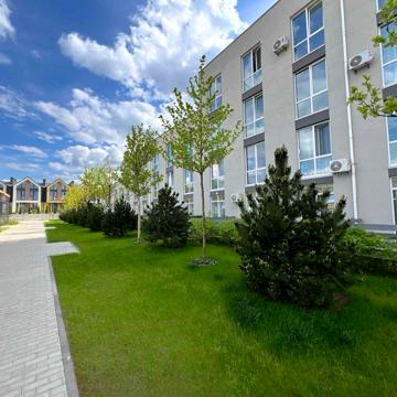 1-кімнатна квартира 31,58 м² з кухнею-вітальнею у зданому будинку. ЖК Sanville Park
