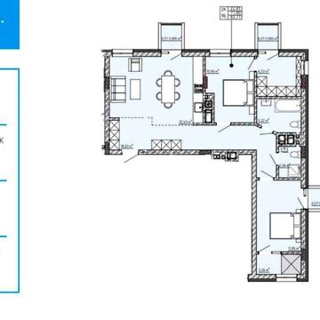 Продаж 2 кім. кв , 83 м2 ,ЖК Family House ,вул.П.Орлика 4 _Без комісії ЖК Family House