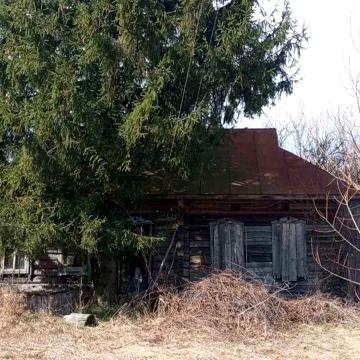 Хата з підключеним світлом