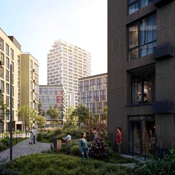 2-кімнатна квартира 58,58 м² з гардеробом і терасою ЖК Brother ЖК Brother