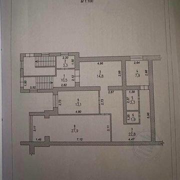 Продаж 2к.квартири, 105м.кв, Смірнова, індивід. опалення, окремий вхід