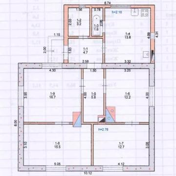 Продам Хату - Житловий будинок 86 м2 Землі 10 соток в м. Радивилів