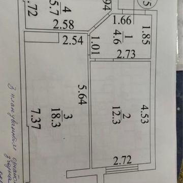 Продам 1к. квартиру от хозяина