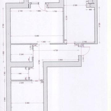 Велика 2-кімнатна квартира в новобудові (73 кв2)