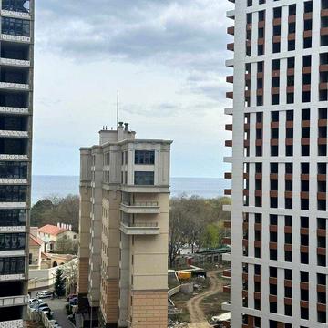 2к квартира в ЖК Атмосфера. Секция 2, сдана, немножко вида моря. ЖК Атмосфера