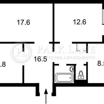 Продаж затишної 3к.квартири, 5 поверх проспект Бажана 34 М. Харківська