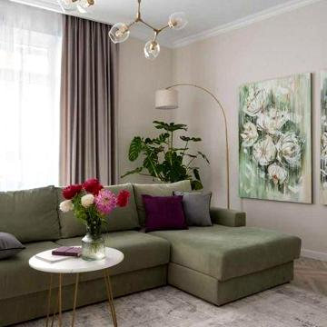 2-кімнатна квартира 53.69 м²  Підходить під "єОселю" ЖК Синергія Київ