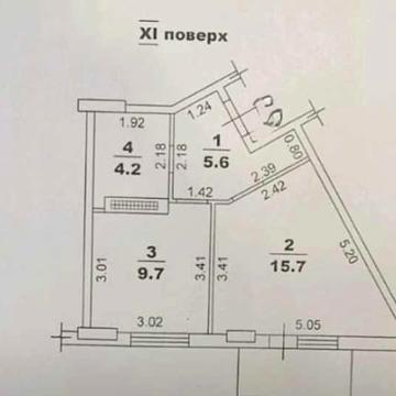 ЖК Континент. 37 м. Начат ремонт. ЖК Континент