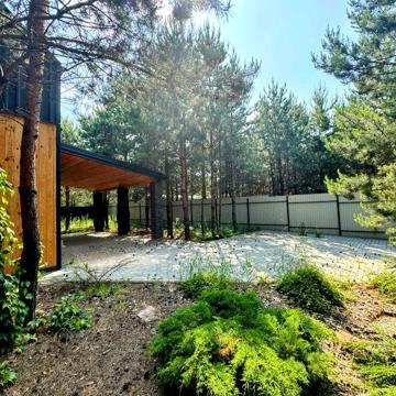 Сканді будинок 140м² в сосновому лісі | Бобриця