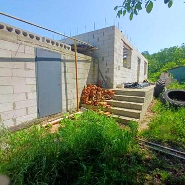 GA S4 Продам будинок(ділянку) смт. Високий. Недобудова. 3к Гараж 15сот