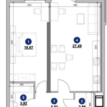 БЕЗ%. Продаж! 1к.квартира, ЖК Нордіка / Nordica, Залізничне ш.45А ЖК Nordica Residence