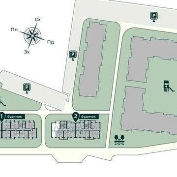 Двокімнатна квартира 58,08 м2 в ЖК Millennium Park (9 поверх) ЖК Millennium Park