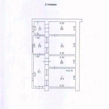 У продажу 3-кімнатна квартира на Генерала Цветаєва, Олексіївська площа