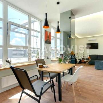 Продаж 2-рівневої квартири 120м.кв. + тераса 50м, Дизайнерський ремонт ЖК Кирилівський Гай