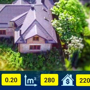 Продам Будинок 280+60 м2 гараж на березі озера та річки Дніпро