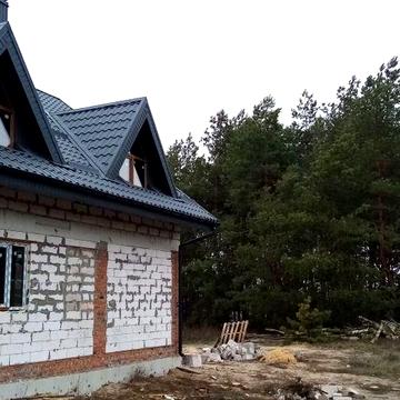 Продам дом в сосновом лесу 44сот новой постройки без внутренних робот